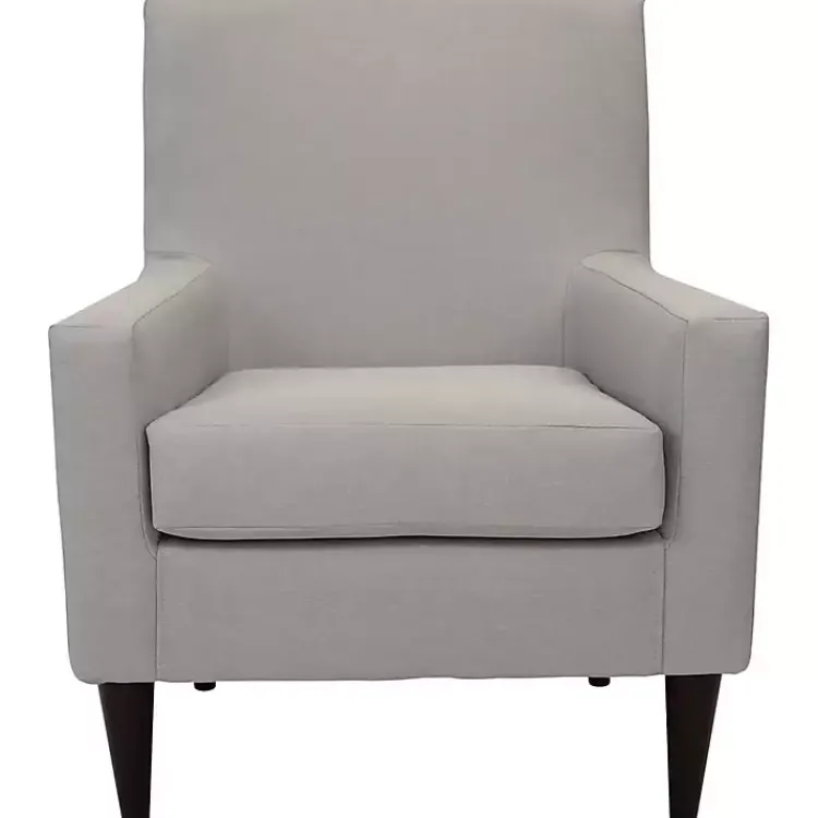 Kirklands Home Accent Chairs|Emma Oatmeal Upholstered Accent Chair Ivory