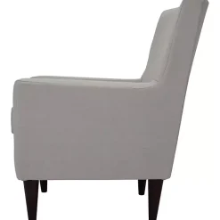 Kirklands Home Accent Chairs|Emma Oatmeal Upholstered Accent Chair Ivory