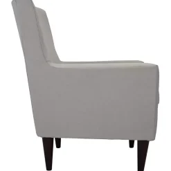 Kirklands Home Accent Chairs|Emma Oatmeal Upholstered Accent Chair Ivory
