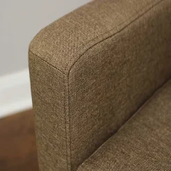 Kirklands Home Accent Chairs|Emma Pecan Upholstered Accent Chair Brown