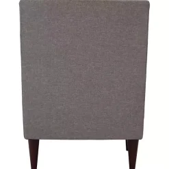 Kirklands Home Accent Chairs|Emma Quartz Upholstered Accent Chair Gray