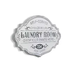 Kirklands Home Wall Quotes & Signs|Enamel Laundry Room Wall Plaque