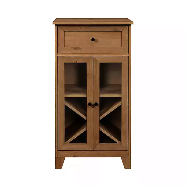 Kirklands Home Cabinets & Sideboards|English Oak Double Door Reeves Cabinet Brown