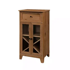 Kirklands Home Cabinets & Sideboards|English Oak Double Door Reeves Cabinet Brown