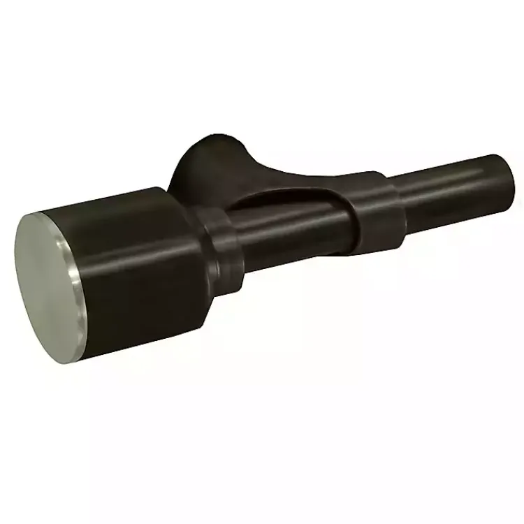 Kirklands Home Curtain Rods & Hardware|Espresso Metal Blackout Finial Curtain Rod, 72 in.