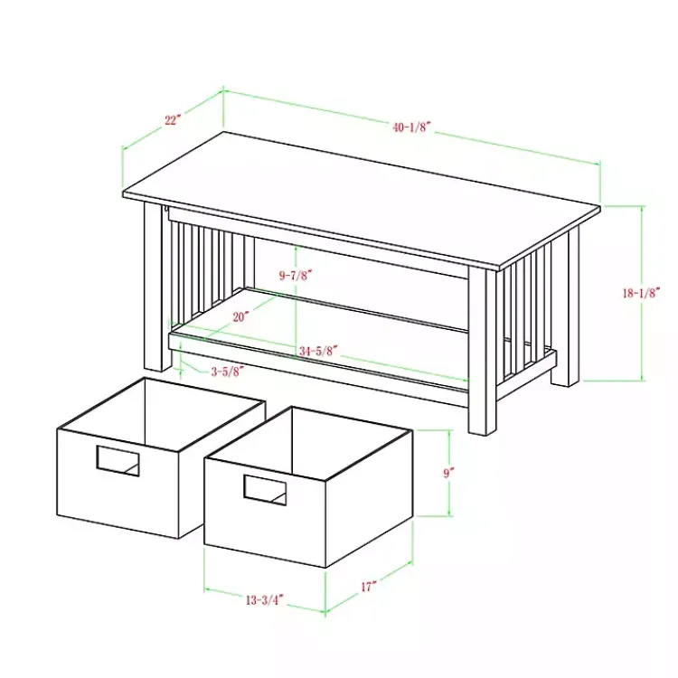 Kirklands Home Coffee Tables|Espresso Traditional Wooden Basket Coffee Table Brown