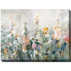 Kirklands Home Outdoor Wall Decor|Ethereal Floral Outdoor Canvas Art Print