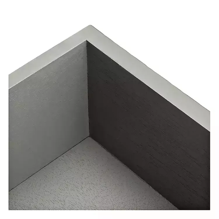 Kirklands Home Accent & End Tables|Evelina Textured Single Drawer Accent Table Gray