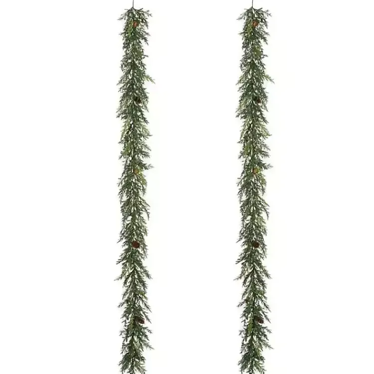 Best Ever Abrovitae Garlands, Set of 2 Arrangements & Greenery