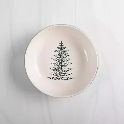 Hot Evergreen Dinner Bowl Christmas Dining & Entertaining