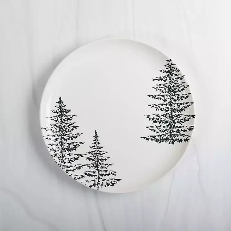 Clearance Evergreen Dinner Plate Christmas Dining & Entertaining