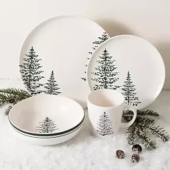 Clearance Evergreen Dinner Plate Christmas Dining & Entertaining