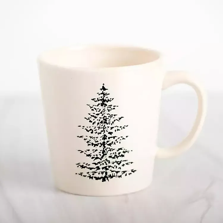 Outlet Evergreen Mug Christmas Dining & Entertaining