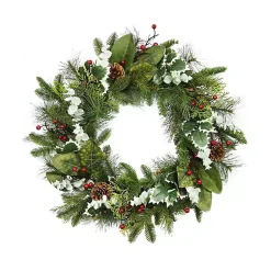 Sale Evers and Eucalyptus Berry Wreath Wreaths