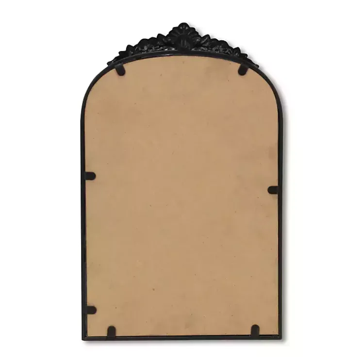 Kirklands Home Decorative Mirrors|Everlaine Modern Victorian Wall Mirror Black