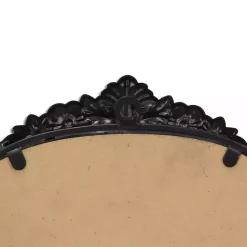 Kirklands Home Decorative Mirrors|Everlaine Modern Victorian Wall Mirror Black