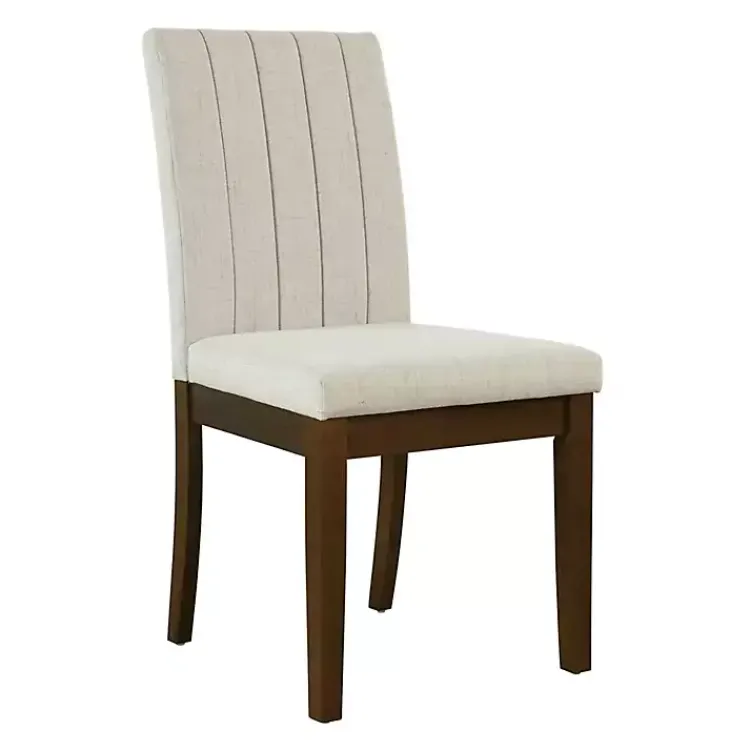 Kirklands Home Dining Chairs|Everly Taupe Upholstered Dining Chairs, Set of 2 Tan