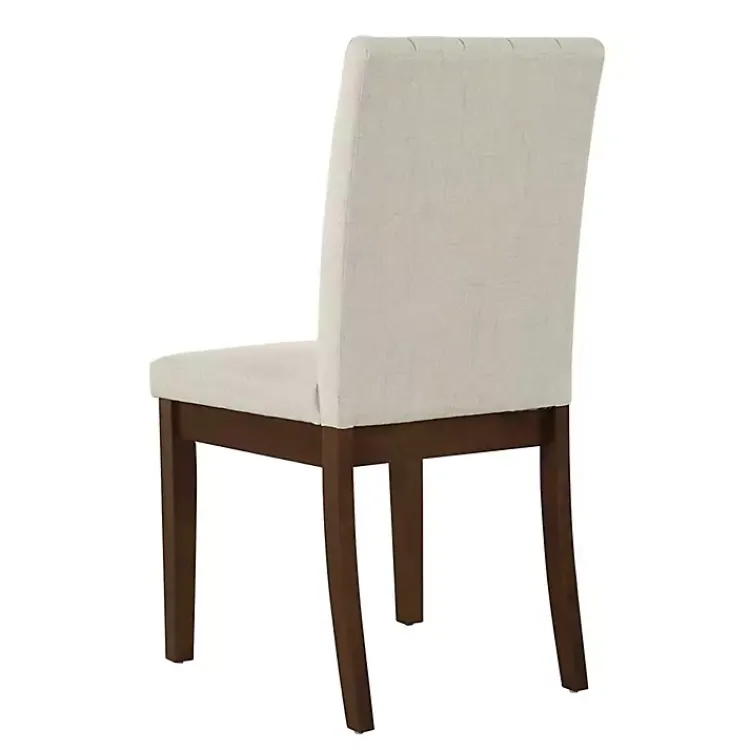 Kirklands Home Dining Chairs|Everly Taupe Upholstered Dining Chairs, Set of 2 Tan