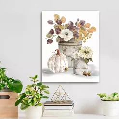 Hot Fall Florals Canvas Art Print, 16x20 in. Fall