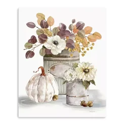 Clearance Fall Florals Canvas Art Print, 24x30 in. Fall