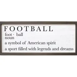 Sale Fall Football Framed Wall Plaque Fall