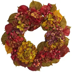 Fall Hydrangea Wreath Wreaths