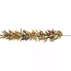 Outlet Fall Leaves and Berries Garland, 5 ft. Fall