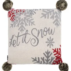Sale Fallen Snow Pillow Christmas Pillows