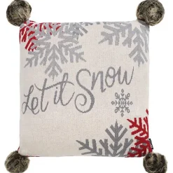 Sale Fallen Snow Pillow Christmas Pillows