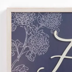 Kirklands Home Wall Quotes & Signs|Family is Everything Wall Plaque Blue