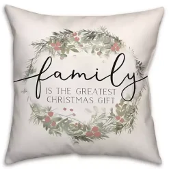 Hot Family is the Greatest Christmas Gift Pillow Christmas Pillows