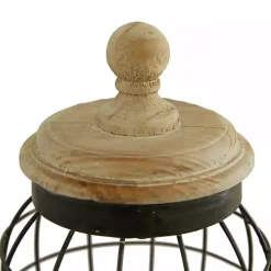 Best Farmhouse Wire Frame 2-pc. Decorative Jar Set Decorative Bowls & Jars