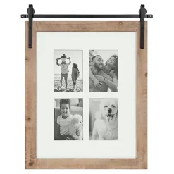 Outlet Farmhouse Wood and Metal Collage Frame Collage Frames