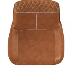 Kirklands Home Dining Chairs|Faux Leather Dining Chairs, Set of 2 Brown