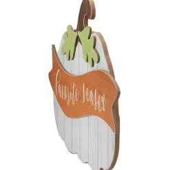 Best Favorite Season Pumpkin Wall Plaque Fall