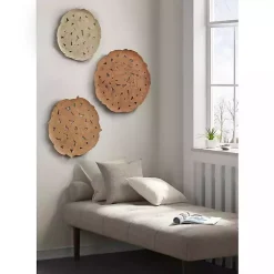 Kirklands Home Wall Plaques|Feathers Collage 3-pc. Wall Plaque Set