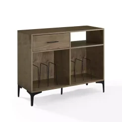 Kirklands Home Tv Stands & Media Consoles|Finn Record Storage Media Cabinet Brown