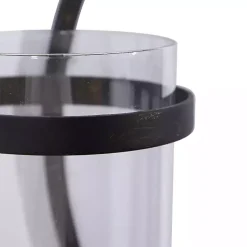 New Fleur Distressed Black Iron Sconce, 25 in. Sconces