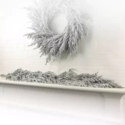 Best Flocked Norfolk Pine Garland Christmas Arrangements & Garland