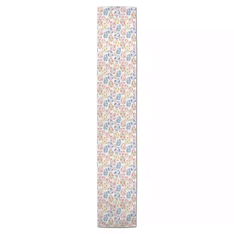 Floral Easter Eggs Table Runner, 72 in. Easter Decorations