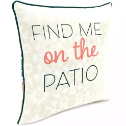 Kirklands Home Outdoor Cushions & Pillows|Floral Find Me on the Patio Outdoor Pillow