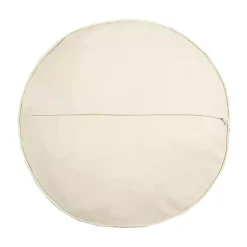 Discount Floral Frenchie Embroidered Round Pillow Pillows