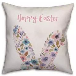 Online Floral Hoppy Easter Pillow Easter Decorations