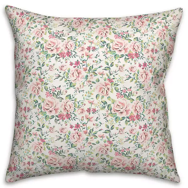 Floral Rabbit Easter Pillow Easter Decorations
