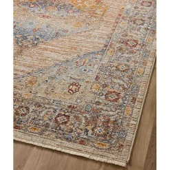 Kirklands Home Area Rugs|Florence Sunset Medallion Area Rug, 6x9