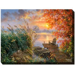 Kirklands Home Outdoor Wall Decor|Fond Memories Outdoor Canvas Art Print