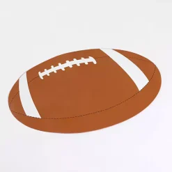 Kirklands Home Table Linens|Football Shaped Placemat