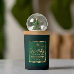 New Forest Fir Snow Globe Jar Candle Candles
