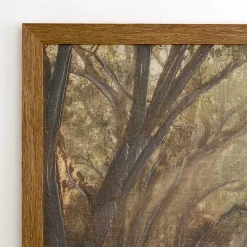 Kirklands Home Framed Art|Forest Lined Path Framed Art Print