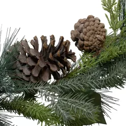 Hot Forest Pinecone and Cedar Garland Christmas Arrangements & Garland